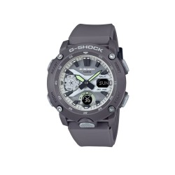 Casio G-Shock Hidden Glow Series GA-2000HD-8A Gray Resin Band Men Sports Watch