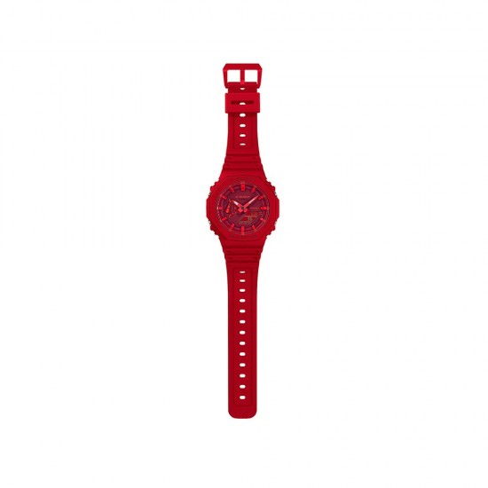 Casio G-Shock GA-2100-4A Red Resin Band Men Watch