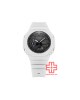 Casio G-Shock GA-2100-7A White Resin Band Men Sports Watch