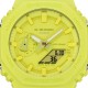 Casio G-Shock Tone-On-Tone Series GA-2100-9A9 Yellow Bio-Based Resin Band Men Sport Watch
