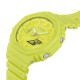 Casio G-Shock Tone-On-Tone Series GA-2100-9A9 Yellow Bio-Based Resin Band Men Sport Watch