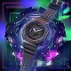 Casio G-Shock Aim High Series GA-2100AH-6A Purple Resin Band Men Sports Watch