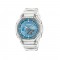 Casio G-Shock Bright Metallic Dial Series GA-2100BM-7A2 White Transparent Resin Band Men Sports Watch