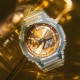 Casio G-Shock Bright Metallic Dial Series GA-2100BM-7A5 White Transparent Resin Band Men Sports Watch Casio G-Shock Bright Metallic Dial Series GA-2100BM-7A5 White Transparent Resin Band Men Sports Watch