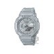 Casio G-Shock Forgotten Future Series GA-2100FF-8A Metallic Silver Resin Band Men Sport Watch