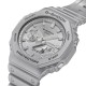 Casio G-Shock Forgotten Future Series GA-2100FF-8A Metallic Silver Resin Band Men Sport Watch