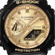 Casio G-Shock Gold And Silver Color GA-2100GB-1A Black Resin Band Men Sports Watch