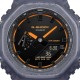 Casio G-Shock GA-2100K-2A Translucent Matte Blue Resin Band Men Sport Watch