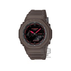 Casio G-Shock GA-2100K-5A Black Matte Resin Band Men Sport Watch