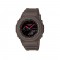 Casio G-Shock GA-2100K-5A Translucent Matte Brown Resin Band Men Sport Watch