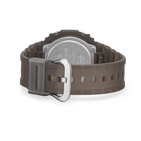 Casio G-Shock GA-2100K-5A Translucent Matte Brown Resin Band Men Sport Watch