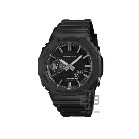 Casio G-Shock Luxe Black GA-2100LXB-1A Black Bio-based Resin Band Men Sport Watch