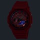 Casio G-Shock GA-2100RRB-4A Red Bio-based Resin Band Men Sports Watch