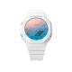 Casio G-Shock Beach Time Lapse Series GA-2100TL-7A White Bio-Based Resin Band Men Sports Watch