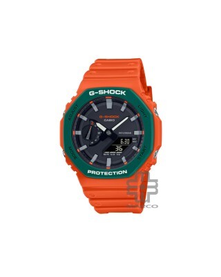 Casio G-Shock Skater Flavour Series GA-2110SC-4A Orange Resin Band Men Sports Watch