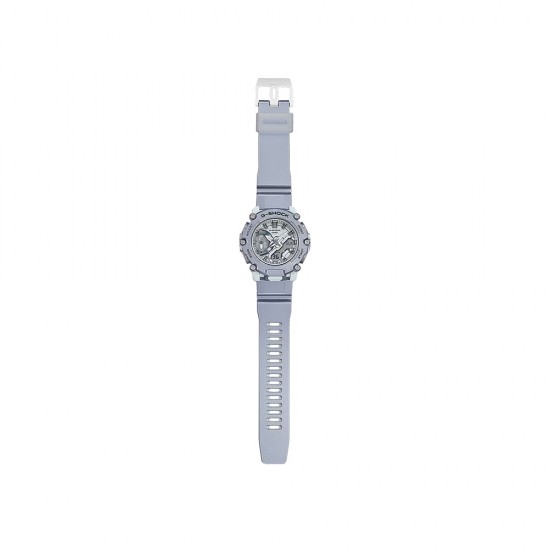 Casio G-Shock Forgotten Future Series GA-2200FF-8A Metallic Silver Resin Band Men Sport Watch