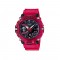 Casio G-Shock Sound Wave Series GA-2200SKL-4A Red Resin Band Men Sports Watch