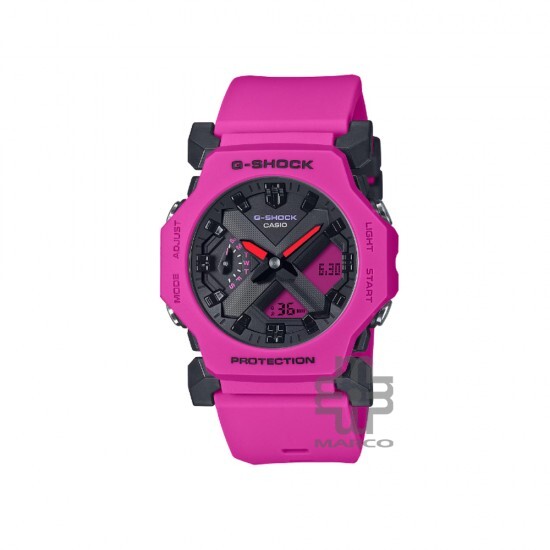 Casio G-Shock GA-2300-4A Pink Resin Band Men Sport Watch Casio G-Shock GA-2300-4A Pink Resin Band Men Sport Watch