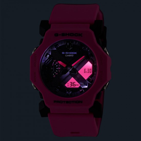 Casio G-Shock GA-2300-4A Pink Resin Band Men Sport Watch Casio G-Shock GA-2300-4A Pink Resin Band Men Sport Watch