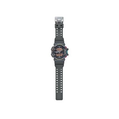 Casio G-Shock Retro Vintage Colors GA-400PC-8A Gray Resin Band Men Sports Watch