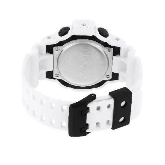 Casio G-Shock GA-700-7A White Resin Band Men Sports Watch