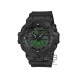 Casio G-Shock GA-700BEG-1A Black Resin Band Men Sport Watch