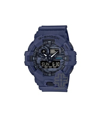 Casio G-Shock Unveils Utility Dial Camouflage Series GA-700CA-2A Blue Resin Band Men Sports Watch