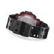 Casio G-Shock Virtual Rainbow Series GA-700RGB-1A Black Resin Band Men Sport Watch