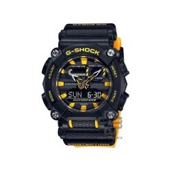 Casio G-Shock GA-900A-1A9 Light Orange Resin Band Men Sports Watch
