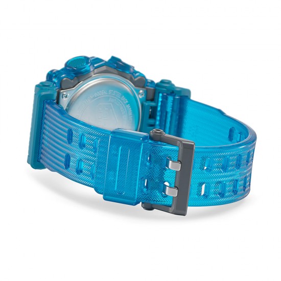 Casio G-Shock Sound Wave Series GA-900SKL-2A Blue Resin Band Men Sports Watch