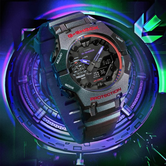 Casio G-Shock Aim High Series GA-B001AH-6A Purple Resin Band Men Sports Watch