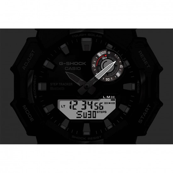 Casio G-Shock GA-B010-1A1 Black Bio-based Resin Band Men Sports Watch