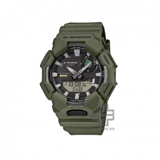 Casio G-Shock GA-B010-3A Green Bio-based Resin Band Men Sports Watch