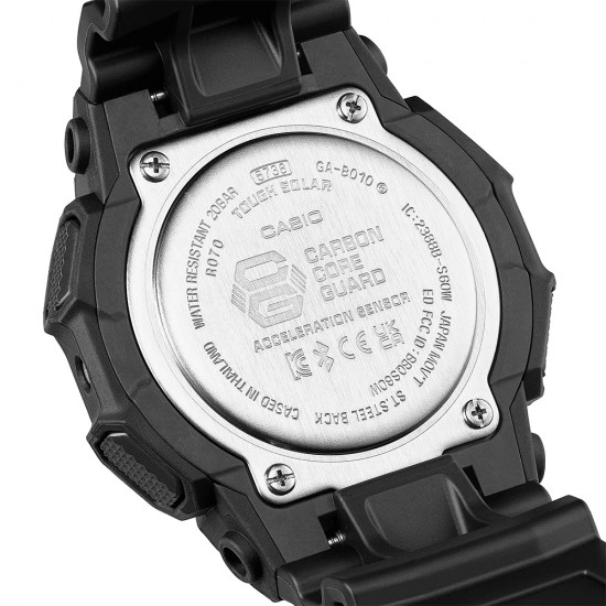 Casio G-Shock GA-B010BEG-1A Black Bio-based Resin Band Men Sport Watch