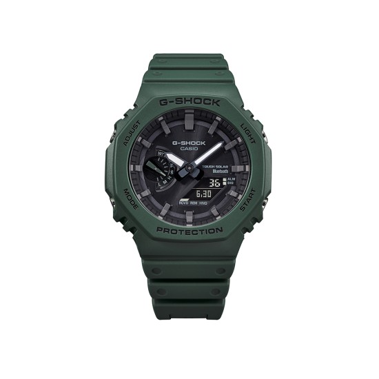 Casio G-Shock GA-B2100-3A Army Green Resin Band Men Sports Watch Casio G-Shock GA-B2100-3A Army Green Resin Band Men Sports Watch