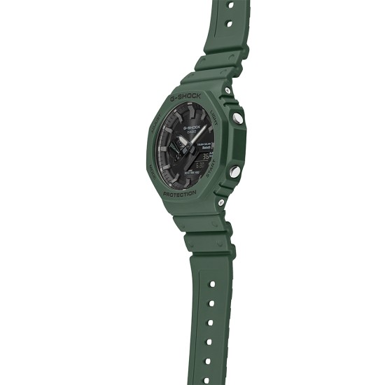 Casio G-Shock GA-B2100-3A Army Green Resin Band Men Sports Watch Casio G-Shock GA-B2100-3A Army Green Resin Band Men Sports Watch