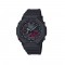 Casio G-Shock Black And Bold Red Series GA-B2100BBR-1A Black Bio-based Resin Band Men Sport Watch