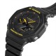 Casio G-Shock Caution Yellow Series GA-B2100CY-1A Black Resin Band Men Sports Watch