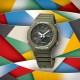 Casio G-Shock Multicolor Accents Series GA-B2100FC-3A Green Resin Band Men Sports Watch