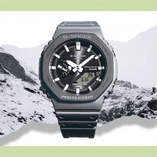 Casio G-Shock Urban Utility GA-B2100LUU-8A Grey Resin Band Men Sport Watch