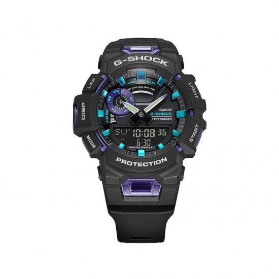 Casio G-Shock G-Squad GBA-900-1A6 Black Resin Band Men Sports Watch