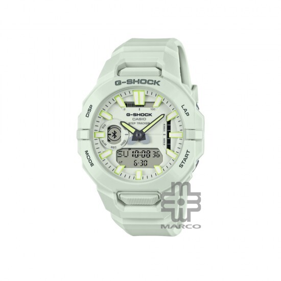 Casio G-Shock G-Squad GBA-950-7A White Bio-based Resin Band Sport Watch
