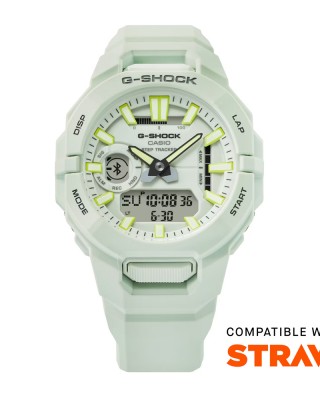 Casio G-Shock G-Squad GBA-950-7A White Bio-based Resin Band Sport Watch