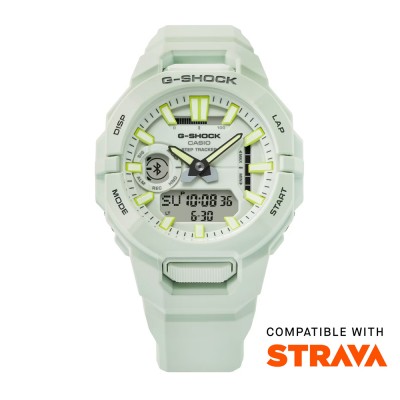 Casio G-Shock G-Squad GBA-950-7A White Bio-based Resin Band Sport Watch