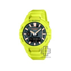 Casio G-Shock G-Squad GBA-950-9A3 Yellow Green Bio-based Resin Band Sport Watch