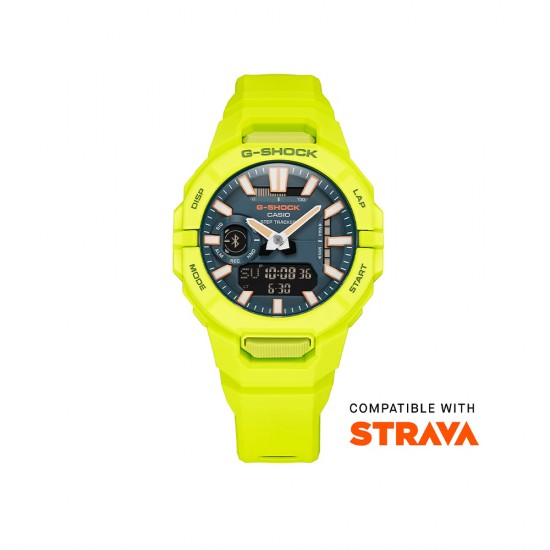 Casio G-Shock G-Squad GBA-950-9A3 Yellow Green Bio-based Resin Band Sport Watch