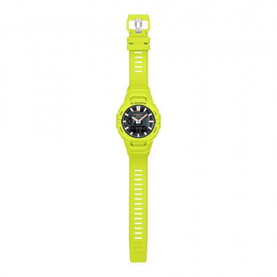 Casio G-Shock G-Squad GBA-950-9A3 Yellow Green Bio-based Resin Band Sport Watch