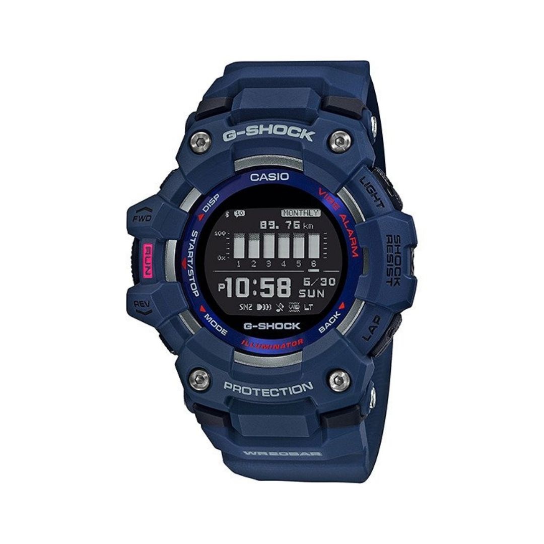 CASIO G-SHOCK G-SQUAD ブルー GBD-100-2JF 【公式通販】