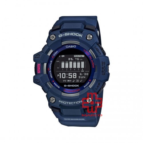 Casio G-Shock GBD-100-2 Navy Blue Resin Band Men Sports Watch