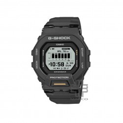 Casio G-Shock G-Squad GBD-200-1A1 Black Resin Band Men Sports Watch